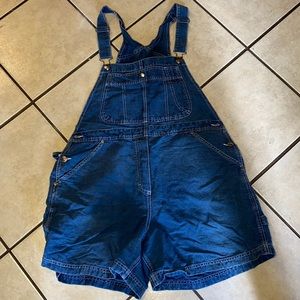 SOLD - Style & Co. Jean Overall Shorts Women’s Size 16